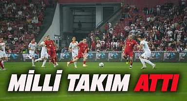 Türkiye Karadağ karşısında 1-0 öne geçti