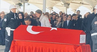 TUSAŞ saldırısında şehit olan  Atakan Şahin Erdoğan  son yolculuğuna uğurlandı