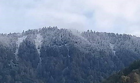 Zonguldak’ta sezonun ilk karı düştü