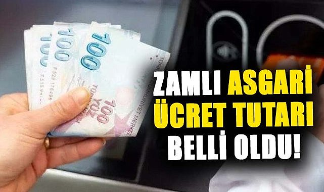 2025 yılında zamlı asgari ücret tutarı belli oluyor