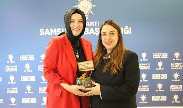 AK Parti Samsun İl Kadın Kolları Başkanı Tuğçe Dağdemir Muslu oldu