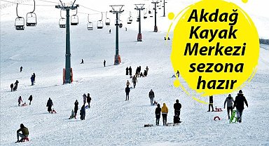 Akdağ Kayak Merkezi sezona hazır
