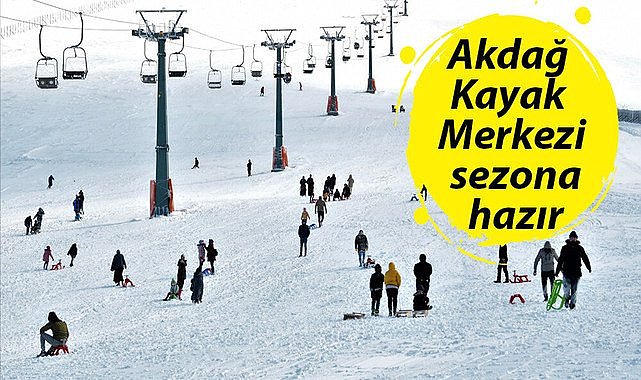 Akdağ Kayak Merkezi sezona hazır