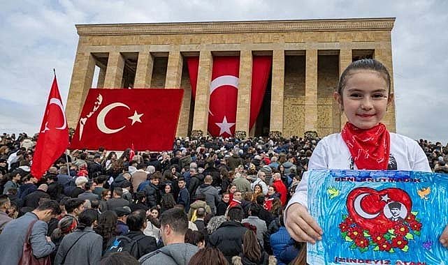 Anıtkabir'de 10 Kasım'da ziyaretçi rekoru kırıldı