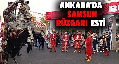 Ankara'da Samsun rüzgarı esti