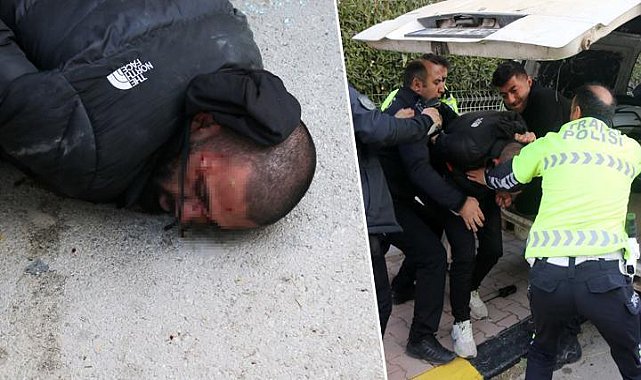 Antalya'da 'Yarın kıyamet kopacak' diyerek minibüs çaldı!