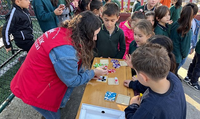 Bafra Gençlik Merkezi'nden Gaziosmanpaşa İlkokulu’nda eğlenceli etkinlik: "Merkezim Her Yerde"