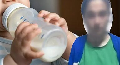 Biberonla tiner içirilen bebek hayatını kaybetti!