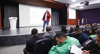 Canik'te iş sağlığı ve güvenliği eğitimi