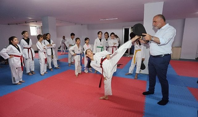 Canik'te ücretsiz kış spor okulları kayıtları başladı