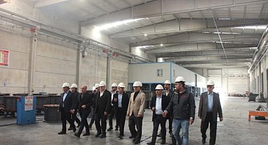 Çarşamba Ticaret Borsası'ndan OSB’ye ziyaret