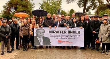 CHP Samsun ölüm yıl dönümünde Muzaffer Önder'i andı