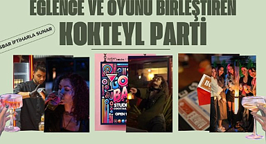 Eğlence ve oyunu birleştiren kokteyl parti GodsBar iftiharla sunar