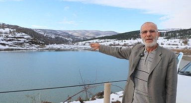 Güven Göleti'ne yağmur ve kar bereketi
