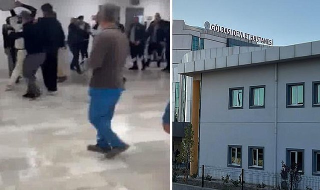 Hastanede polise ve güvenlik görevlilerine saldıran 9 kişi gözaltına alındı
