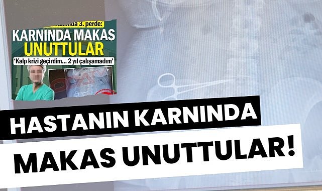 Hastanın karnında makas unutuldu! Estetik kliniği skandalları sürüyor!