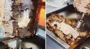 Köfteci Yusuf'un ardından bir skandal daha! Ünlü markanın dönerinden çıkanlar şaşırttı