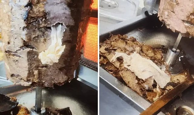 Köfteci Yusuf'un ardından bir skandal daha! Ünlü markanın dönerinden çıkanlar şaşırttı