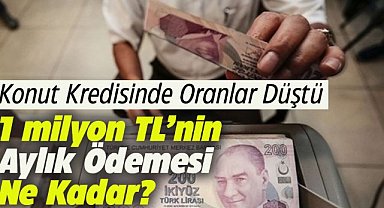 Konut kredisi oranlarında düşüş