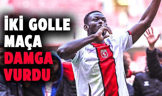 Marius Mouandilmadji Bodrum'a attığı iki golle maça damga vurdu