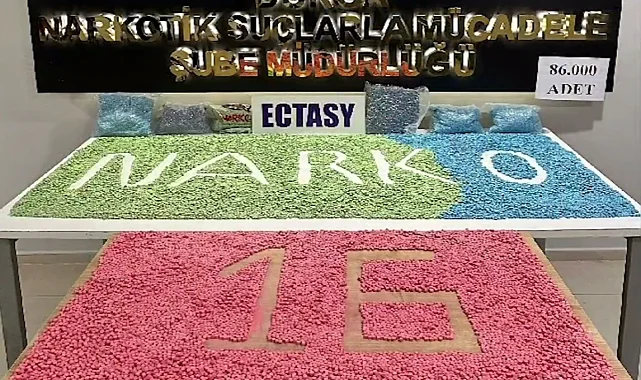 Narkoçelik-45'te tonlarca uyuşturucu, binlerce hap ele geçirildi