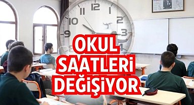 Okul saatlerinde değişiklik: Yeni karar verildi!