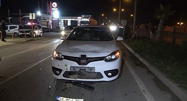 Samsun Bafra'da yaşlı kadına araç çarptı