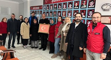 Samsun Bafra Gençlik Merkezi'nden anlamlı ziyaret