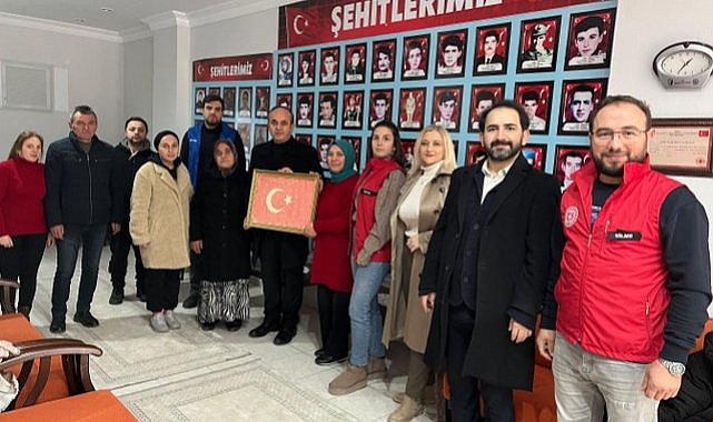 Samsun Bafra Gençlik Merkezi'nden anlamlı ziyaret