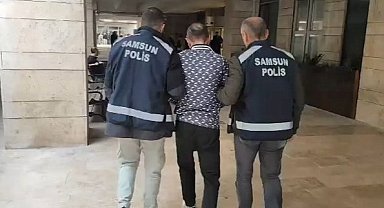 Samsun'da 23 yıl hapis cezası olan firari yakalandı