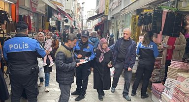 Samsun'da güvenli toplum için bilgilendirme etkinliği