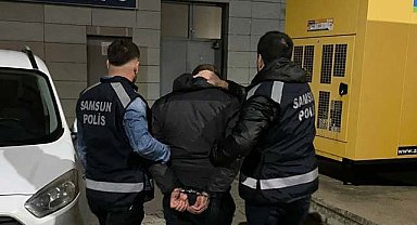 Samsun'da hırsızlık zanlısı yakayı ele verdi