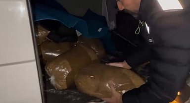 Samsun'da kaçak tütün operasyonu: 475 kilogram ele geçirildi