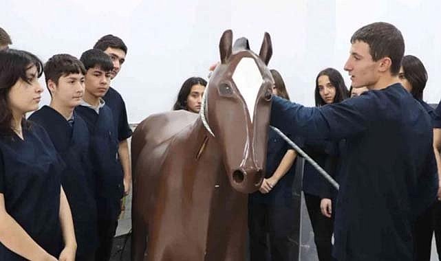 Samsun'da öğrenciler hayvan sağlığını öğreniyor