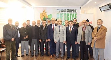 Samsun'da Saadet Partisi'nden çiftçiye destek çağrısı