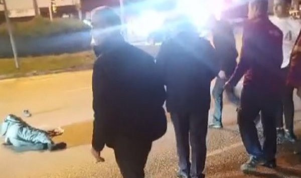 Samsun'da yaşlı adama otomobil çarptı