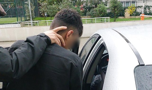 Samsun'da yolcu otobüsünden inerken eroin ile yakalandı