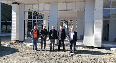 Samsun Havza'da esnaflar modern iş yerlerine kavuşuyor