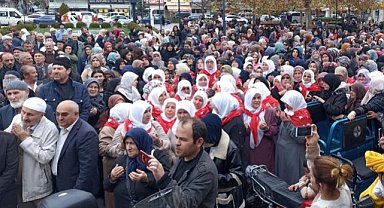 Samsun Havza'da umre kafilesi yola çıktı