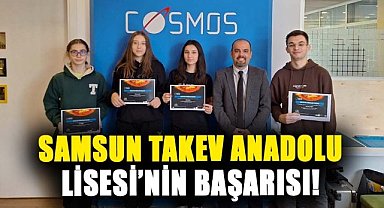 Samsun TAKEV Anadolu Lisesi’nin başarısı! NASA Space Apps Yarışması’nda büyük ödül