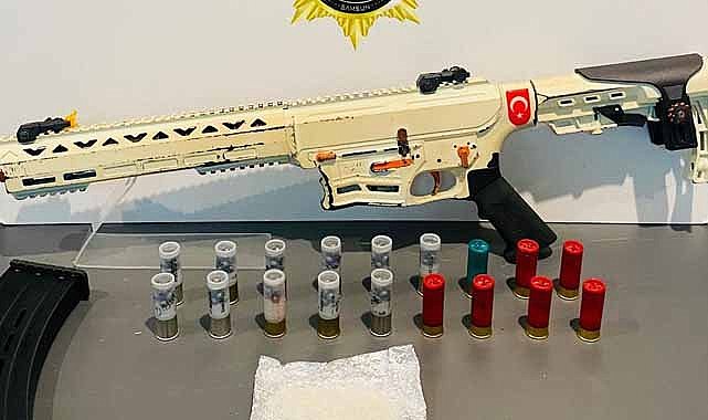 Samsun'un Atakum ilçesinde uyuşturucu operasyonu