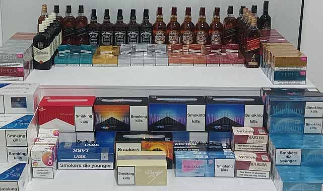 Samsun'un İlkadım ilçesinde kaçakçılık operasyonu