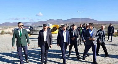 Samsun Valisi Tavlı ve Başkan Doğan'dan Havza OSB'ye ziyaret