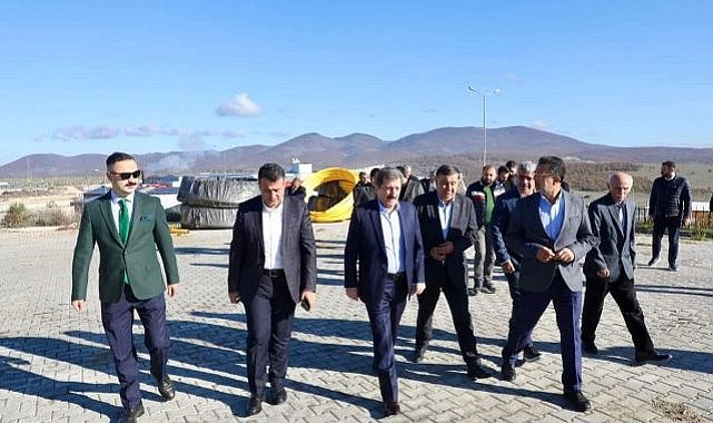 Samsun Valisi Tavlı ve Başkan Doğan'dan Havza OSB'ye ziyaret