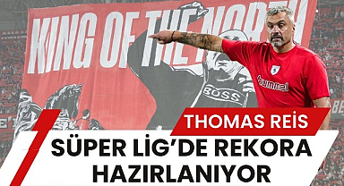 Samsunspor'da Thomas Reis Süper Lig'de tarihe geçmeye hazırlanıyor