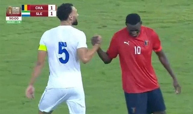Samsunsporlu Marius Mouandilmadji Çad ile Afrika Uluslar Kupası Elemeleri'nde boy gösterdi