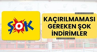 ŞOK markette indirim sürüyor! İşte 6 Kasım - 12 Kasım indirim kataloğu