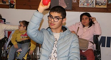 SP hastası Şaban’ın hedefi Boccia sporunda Türkiye şampiyonluğu