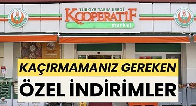 Tarım Kredi Kooperatif Market'te indirimli ürünler İşte Kasım ayı indirimleri