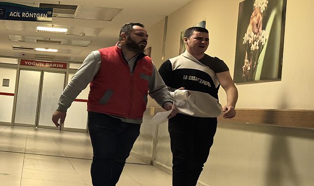 Testereye elini kaptırdı, serçe parmağı koptu